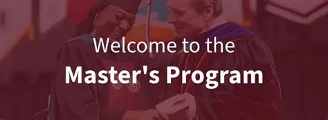 Master’s Program in Information Technology