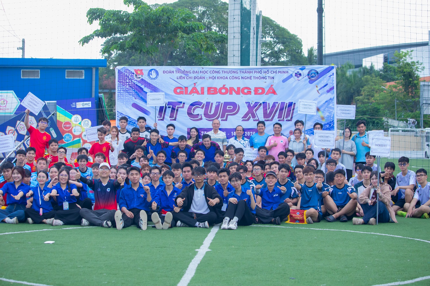 OPENING CEREMONY OF THE 17TH IT CUP FOOTBALL TOURNAMENT – FACULTY OF INFORMATION TECHNOLOGY, ACADEMIC YEAR 2025–2026