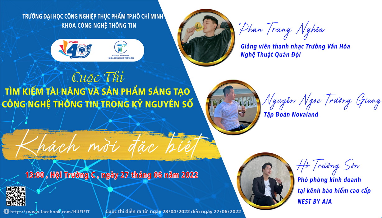 Đăng kí tham dự cuộc thi "Tìm kiếm tài năng và sản phẩm sáng tạo công nghệ thông tin trong kỳ nguyên số "